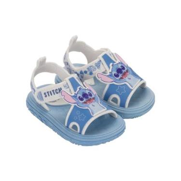 Imagem de Sandália Infantil Grendene Happy Baby Stitch e Mickey - Grendene Kids
