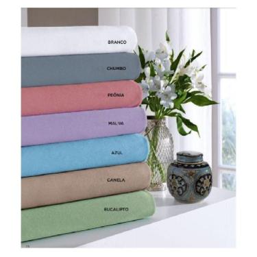 Imagem de Capa Colchão Solteiro Malha Alg. Alt.30cm Azul Sul Brasil