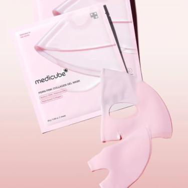 Imagem de PDRN Pink Collagen Gel Mask, Máscara Facial Hidratante, Gel com Colágeno Hidrolisado e Niacinamida, 28g, 1 Unidade