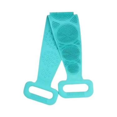Imagem de Esponja De Silicone Para O Corpo, Massageador De Costas, Cinto De Banh