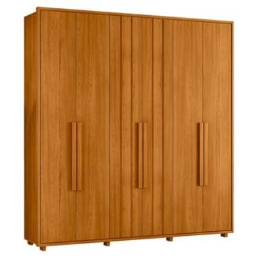 Imagem de Guarda Roupa Casal Veronese 6 Portas 230 cm Cinamomo Madetec