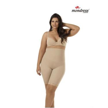 Imagem de Bermuda Modeladora Reduz Medidas Comprime Diminui Barriga Plus Size Có