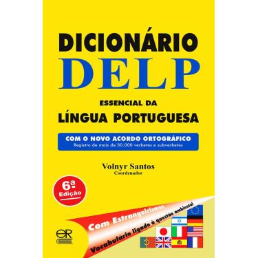 Imagem de DELP - Dicionário Essencial da Língua Portuguesa (português brasileiro)