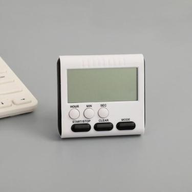 Imagem de Timer Digital De Cozinha Temporizador Contagem Regressiva 24 Horas - h