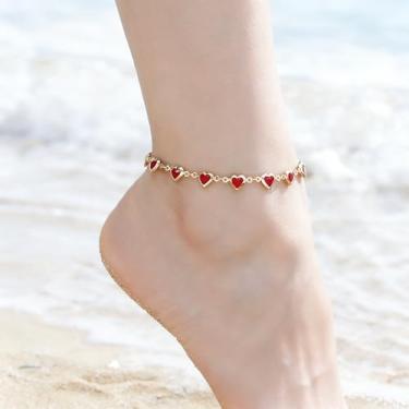 Imagem de Tornozeleira moderna para um visual versátil, design de joias chiques femininas que prioriza ampla compatibilidade e facilidade de estilo dentro da estrutura do seu guarda-roupa casual