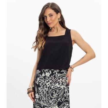 Imagem de Regata Viscose Double Feminina Endless Preto, G, Preto