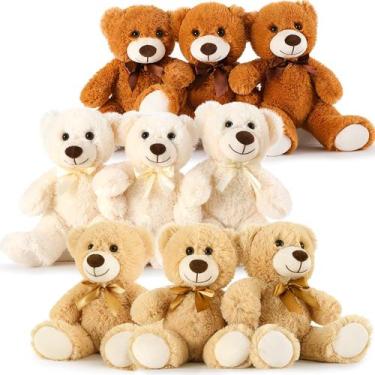 Imagem de Bichos de pelúcia a granel Teddy Bears MaoGolan 35 cm, 9 pacotes