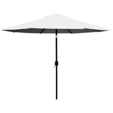 Imagem de Ombrelone Central  ZAKA Alumínio 2.7m Branco-Unissex