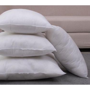 Imagem de Kit 2 enchimentos de almofada 45x45 100% silicone macia e resistente n