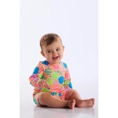 Imagem de Macaquinho Unissex para Bebê FPS +50 Up Baby-Unissex