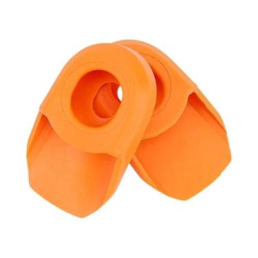 Imagem de Protetor De Pedivela De Bicicleta Em Carbono Com Capa De Gel De Silico