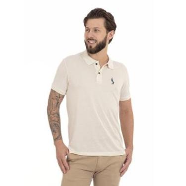 Imagem de Camisa Polo John Pull Masculina Slim Casual Piquet Viscose-Masculino