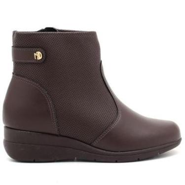 Imagem de Bota Modare Cano Curto Ultraconforto Anabela Feminino 7085100-Feminino