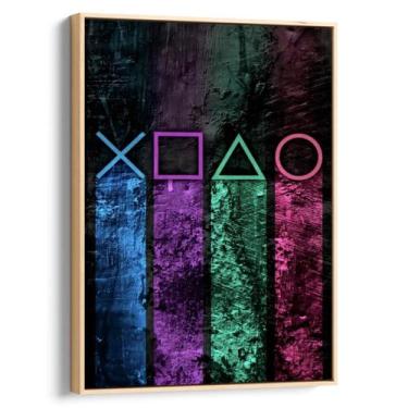 Imagem de Quadro Gamer - Comandos da Jogatina - Mioquadros, 180x120 cm, Natural