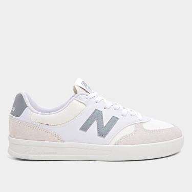 Imagem de Tênis New Balance Ct300 V3 Masculino, Branco, Cinza, 40