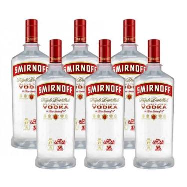 Imagem de Vodka 1750ml Caixa com 6 Unidades Smirnoff