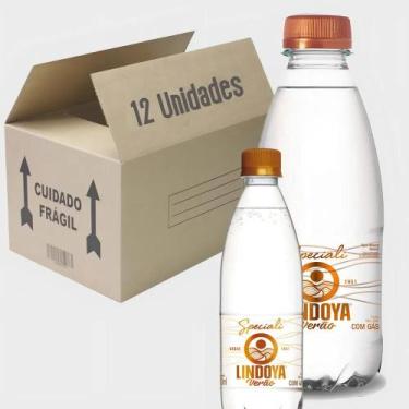 Imagem de Água Mineral Lindoya Verão Speciali 500 Ml Com Gás 12 Unid - Congratul