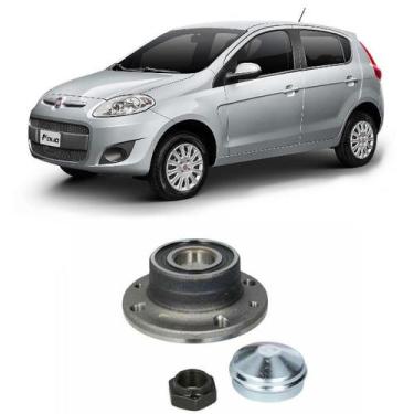 Imagem de Cubo de Roda Traseira FIAT Novo Palio 2012 até 2014, sem ABS - PFI Bea