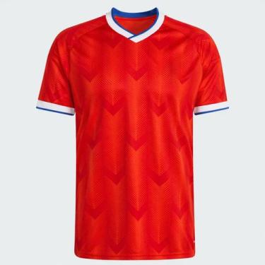Imagem de Camisa La Roja Torcedor Masculina Vermelha Temporada Nova Premium - No