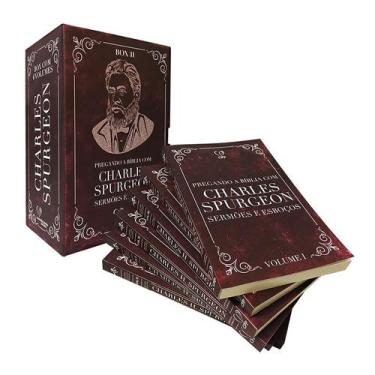 Imagem de Box 2 Pregando a Bíblia com Charles Spurgeon 6 Volumes Capa Brochura -