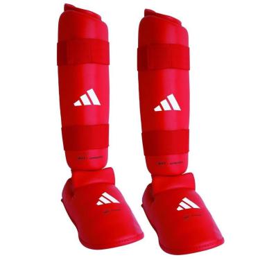Imagem de Caneleira Karatê Adidas Com Protetor de Pé WKF-Unissex