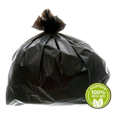 Imagem de Saco de Lixo 240 Litros Preto Reforçado 100UN para Resíduos Sólidos Residenciais e Indu...