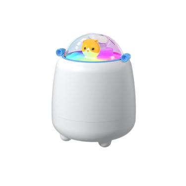 Imagem de Umidificador Aromatizador De Ambiente Com Luz Noturna - Tudo Em Caixa Branco