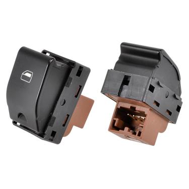 Imagem de Kit Tecla Acionadora de Vidro Elétrico Traseiro e Trava de Porta F103 para Volkswagen Gol G5 com Conector Original