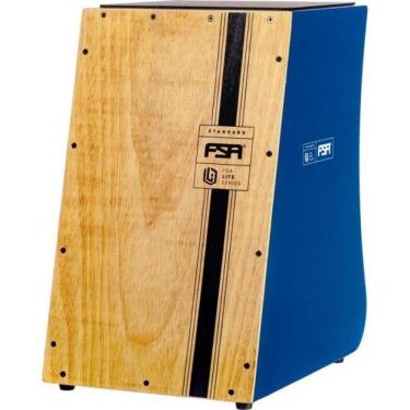 Imagem de Cajon Lite Azul Lts-03 para Alta Performance Sonora com Captação Dinâmica de 73DB Azul Fsa