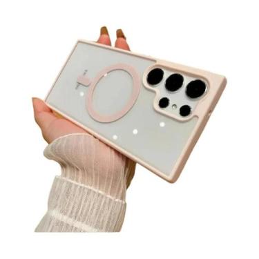 Imagem de Capa Magnética Fosca Com Bumper De Acrílico Para Samsung Galaxy S25 S2