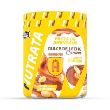 Imagem de Pasta de Amendoim com Whey 600g Dulce de Leche Cream Havanna Nutrata-Unissex