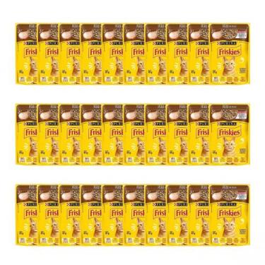 Imagem de Pack Ração Úmida Friskies Para Gatos Adultos Sabor Peru Ao Molho com 3