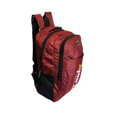 Imagem de Mochila Escolar Básica Sport Costas Masculina e Feminina - L899, Verme