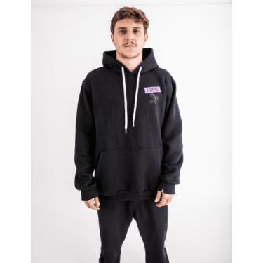 Imagem de Moletom Masculino Grow Be Kind Your Mind - Grow Company, Preto, GG