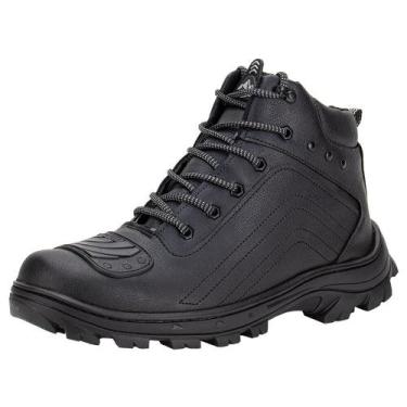 Imagem de Bota masculina coturno moto west line 8033, Preto, 39