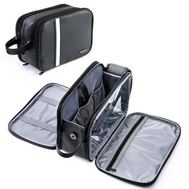 Imagem de Bolsa de higiene pessoal BAGSPRITE para homens e mulheres Travel Black