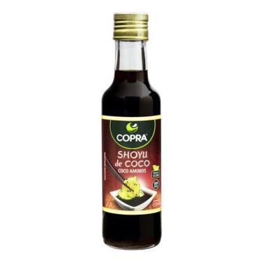 Imagem de Molho Shoyu De Coco Aminos Copra Sem Glúten Em Frasco 250 Ml