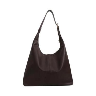 Imagem de Bolsa Tote Feminina De Grande Capacidade Em PU Macio, Moderna E Casual