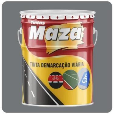 Imagem de Tinta De Demarcação Viária Cinza Médio 18 Litros - Maza