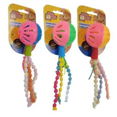 Imagem de Brinquedo para Gatos Cat Guizo Tail Cores Sortidas - Bom Amigo