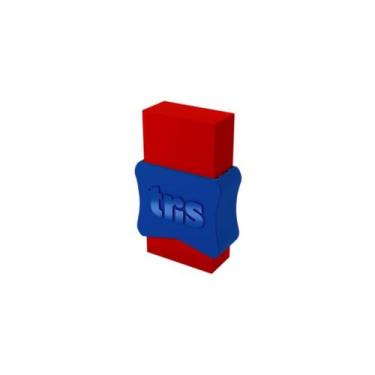 Imagem de Borracha Plastica School Neon - Com Capa - Tris -, Vermelho