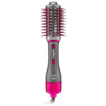 Imagem de Escova Secadora Britânia 4 em 1 Cerâmica 1300W BES26SR Rosa e Cinza Bi