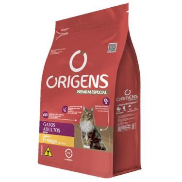 Imagem de Ração Origens Gatos Adultos sabor Frango 10,1 Kg