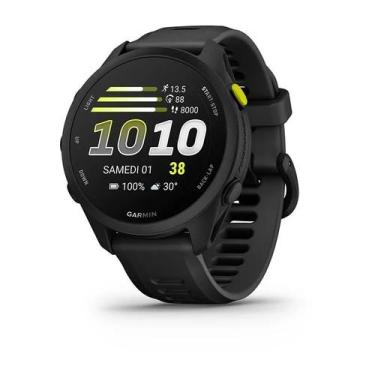 Imagem de Relógio Garmin Forerunner 70 42 mm Preto com Monitor Cardíaco de Pulso