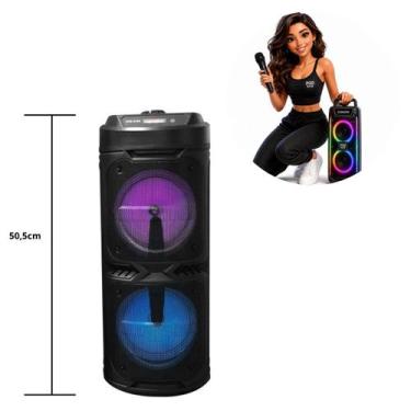 Imagem de Caixa de Som Tower Com LED Moderno e Áudio Potente Frete Rápido - Bena