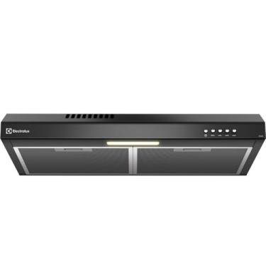 Imagem de Electrolux DE6SB Depurador de Ar de Parede Preto 60 cm x 45 cm x 85 cm com Luz LED e Filtragem Dupla 200 m³/h