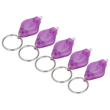 Imagem de Lanterna de chaveiro uv, escudo abs com mini chaveiro uv ao ar livre