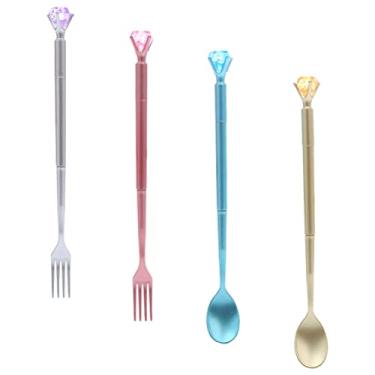 Imagem de NUOBESTY 4 Pcs Caneta Para Talheres Canetas De Diário s De De Papelaria De Presente De Estudante Escritório Modelagem Recarga De Agulha Preta De Negócios