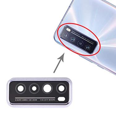 Imagem de HUANGYUNCHAO Acessórios telefônicos Tampa da lente da câmera para Huawei Nova 7 5G Substituição do telefone celular