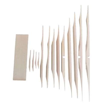 Imagem de Conjunto de 12 graves de madeira abeto para guitarra acústica para Luthier Maker DIY